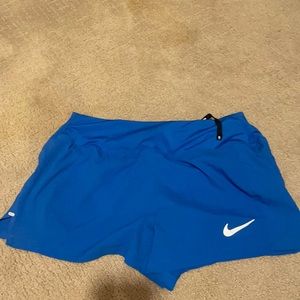 blue nike shorts